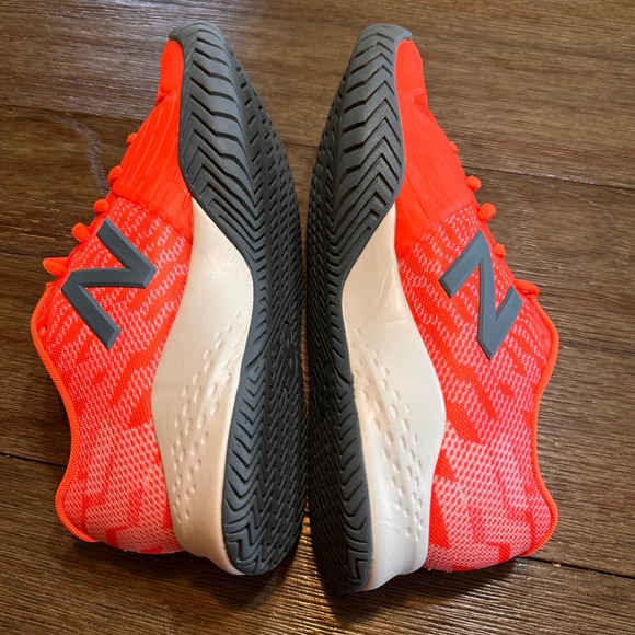 New Balance 996 Tennis Shoes Boys Size 5.5‎ Orange Sneakers KC996DL3 - Picture 8 of 11